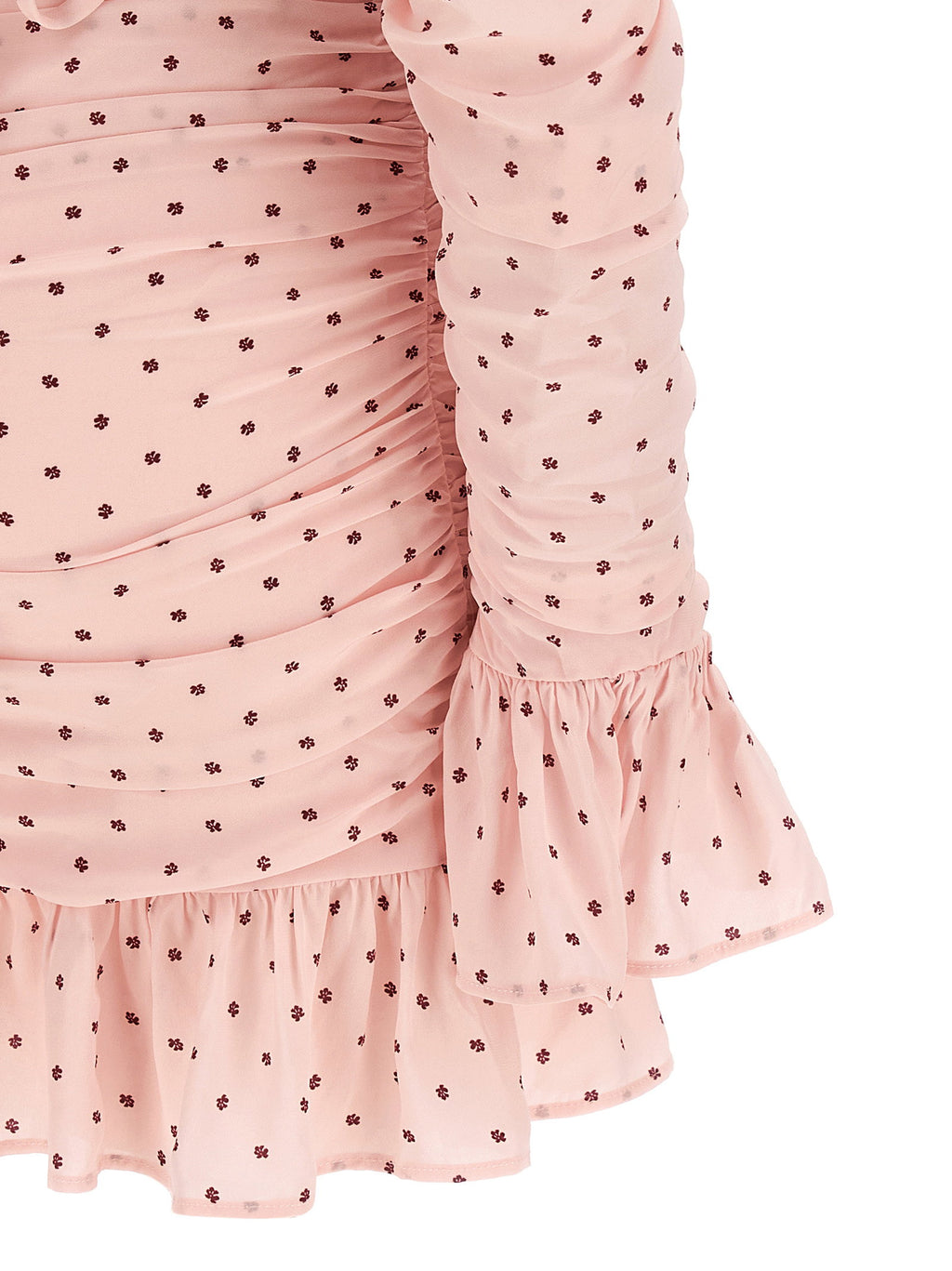 Rotate Birger Christensen Mini Ruches Dress