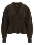 Rotate Birger Christensen Peplum Fund Cardigan
