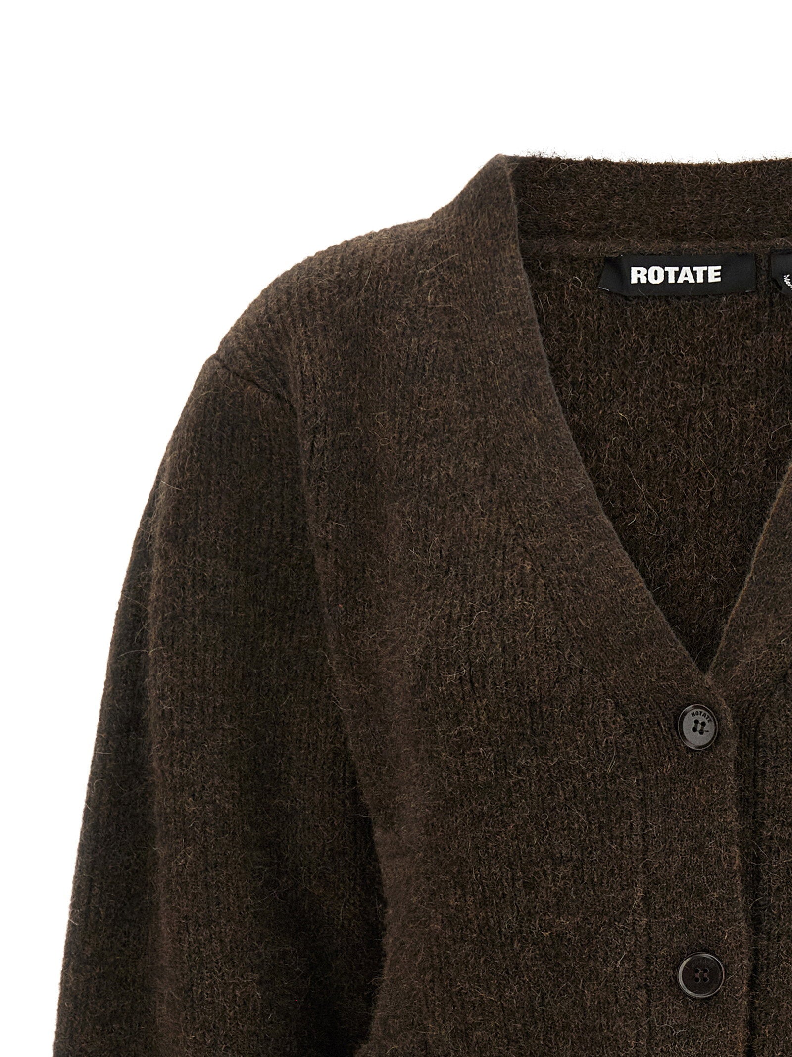 Rotate Birger Christensen Peplum Fund Cardigan