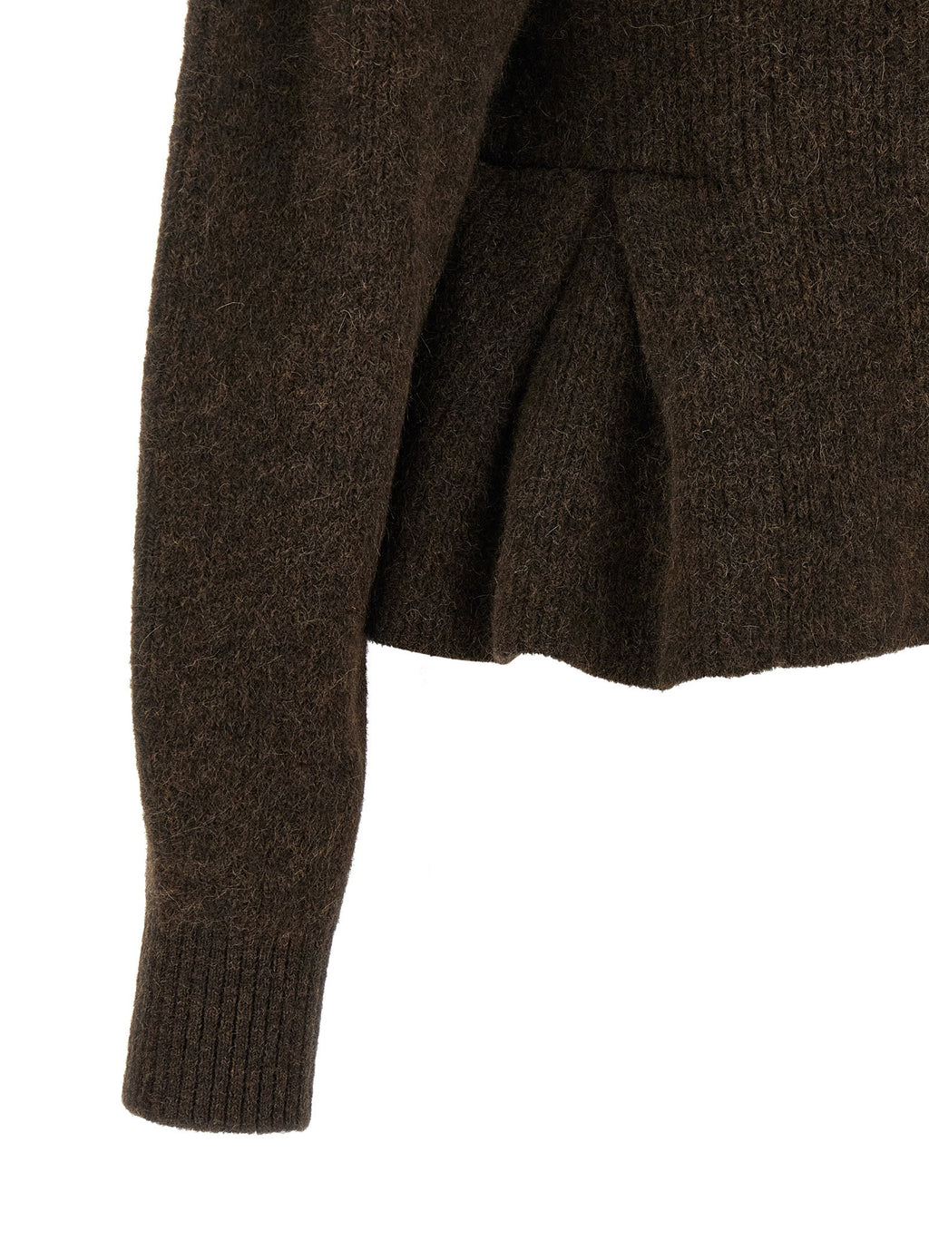 Rotate Birger Christensen Peplum Fund Cardigan