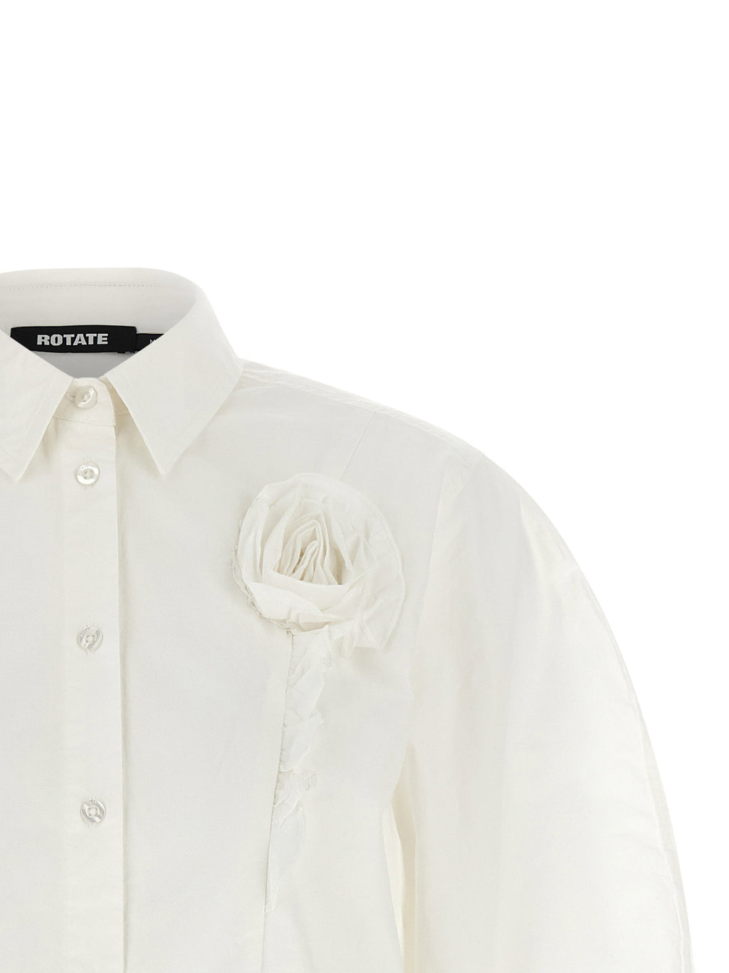Rotate Birger Christensen 3d Floral Detail Shirt