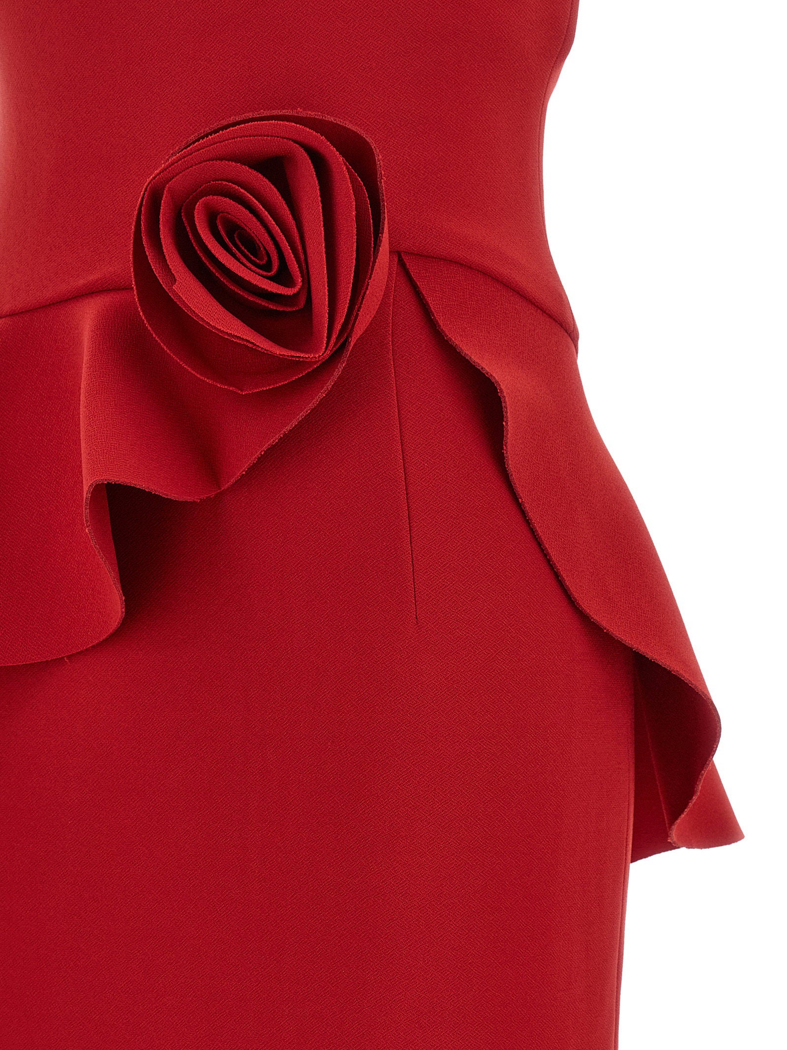 Rotate Birger Christensen 3d Floral Detail Dress
