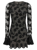 Rotate Birger Christensen Flower Mesh Dress