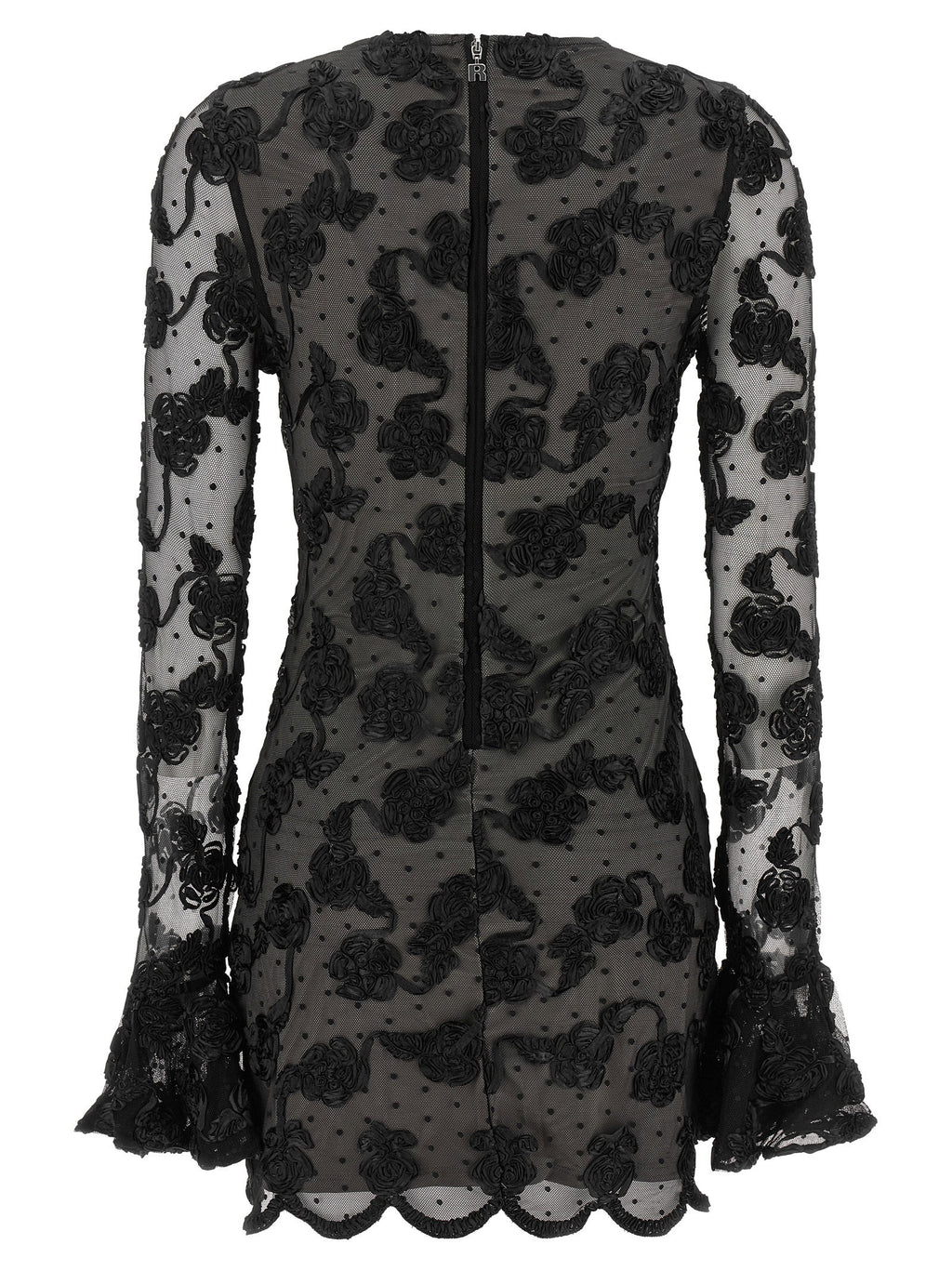 Rotate Birger Christensen Flower Mesh Dress