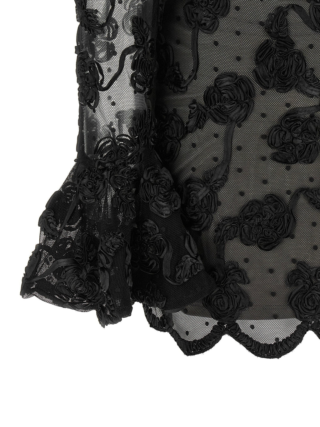 Rotate Birger Christensen Flower Mesh Dress