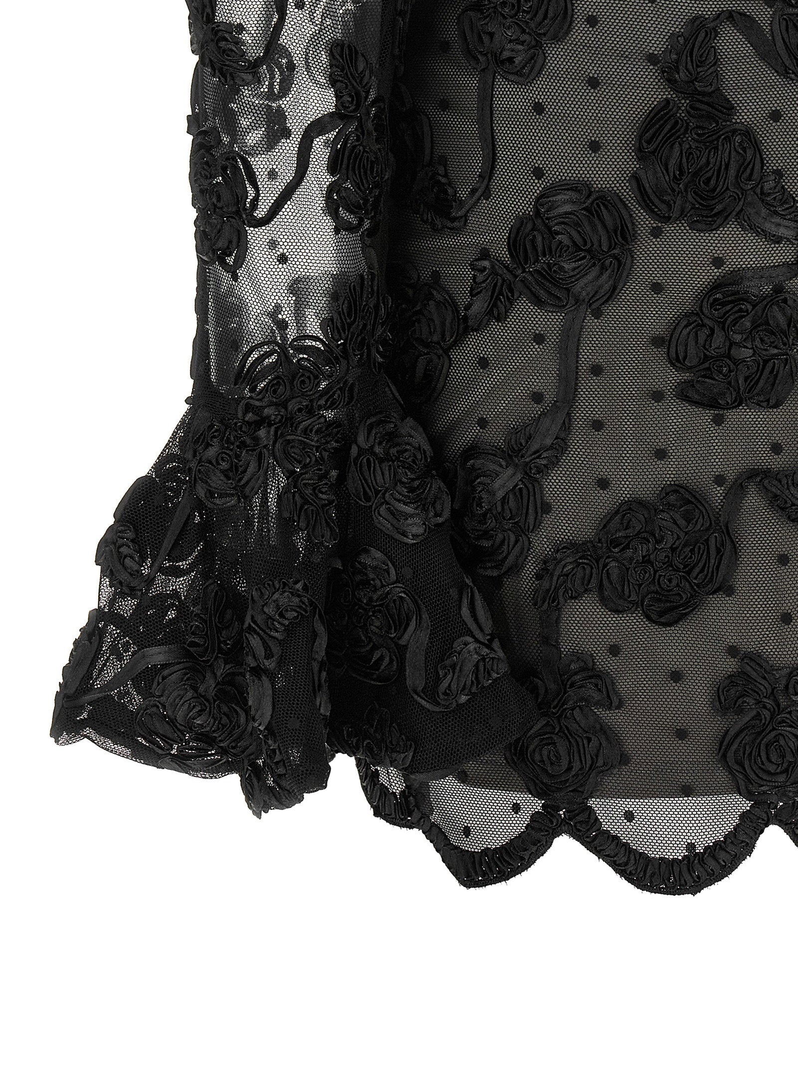 Rotate Birger Christensen Flower Mesh Dress