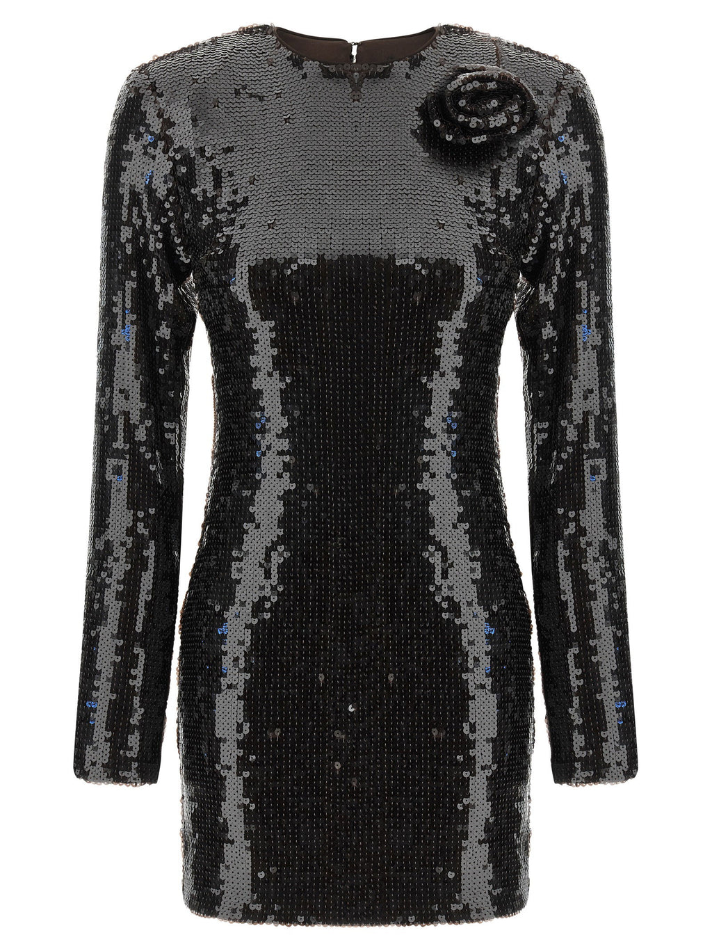 Rotate Birger Christensen Sequin Dress With Flower