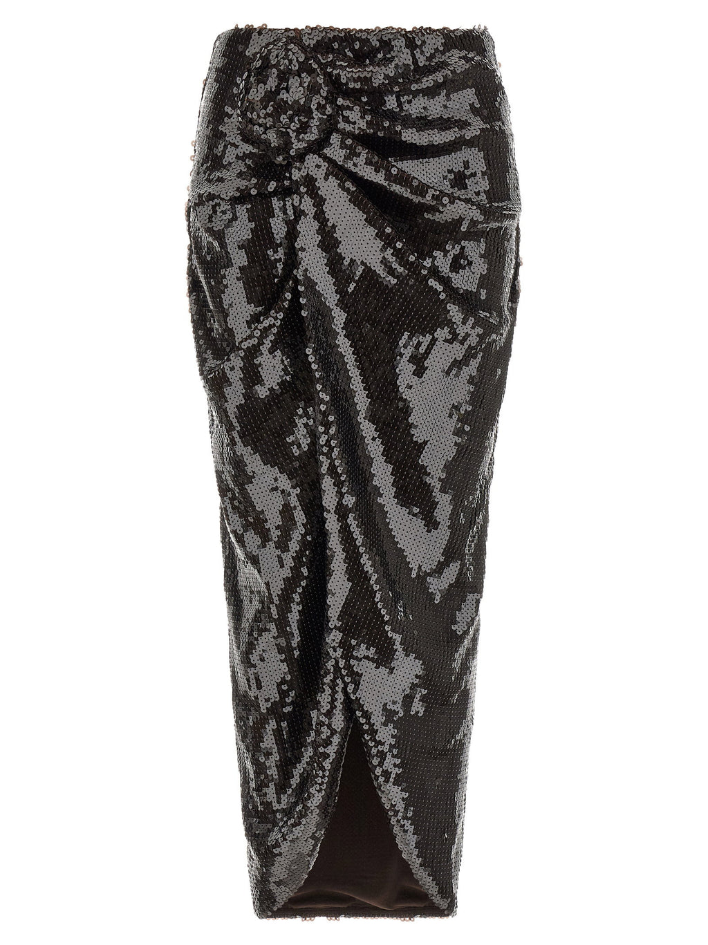 Rotate Birger Christensen Sequins Knot Skirt