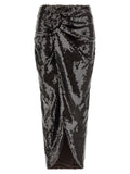 Rotate Birger Christensen Sequins Knot Skirt