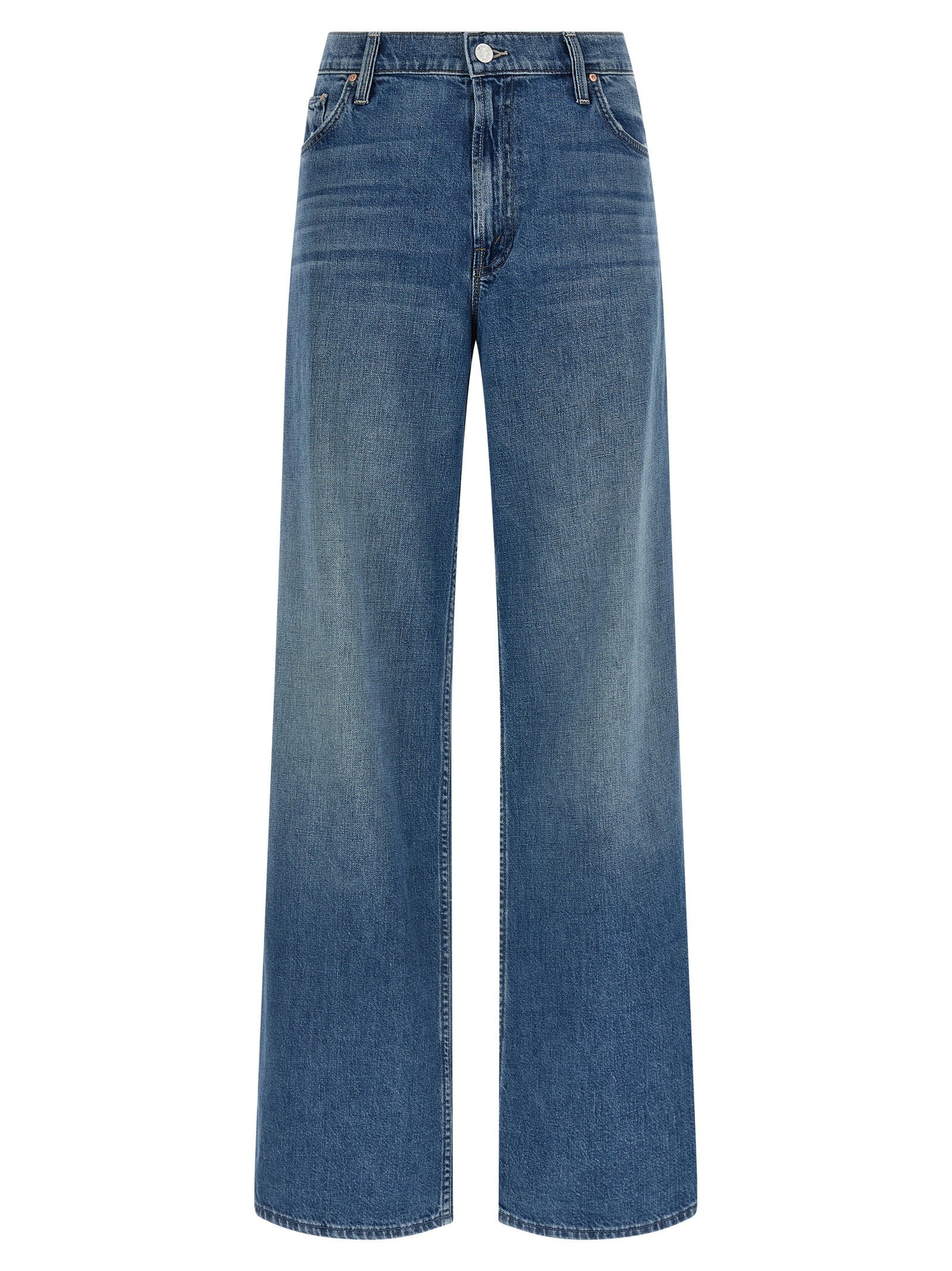 Mother The Rerun Zip Sneak Jeans