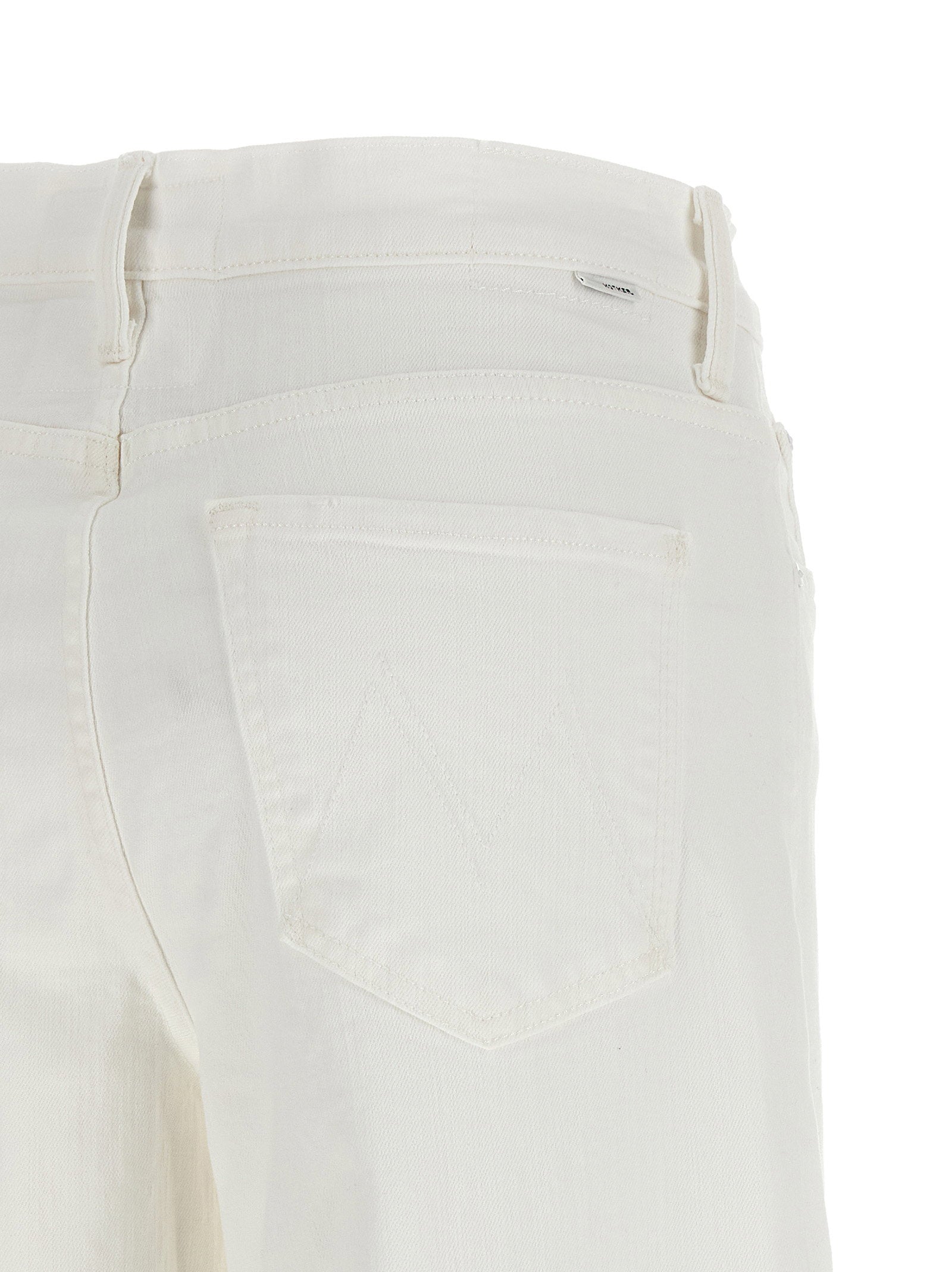 Mother The Rerun Zip Sneak Jeans