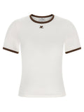 Courreges Signature Contrast T-shirt