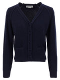 Victoria Beckham Stepped Hem Cardigan
