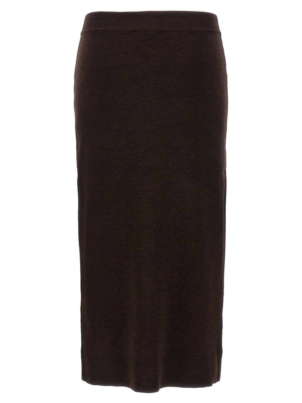 Victoria Beckham Bottoni Midi Skirt