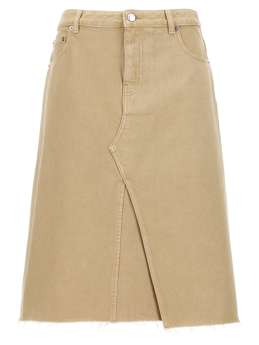 Tory Burch Deconstructed Midi Skirt