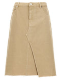 Tory Burch Deconstructed Midi Skirt