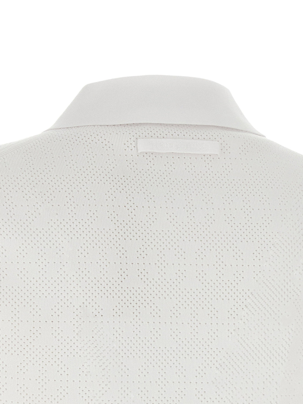 Tory Burch Pointelle Viscose Polo Shirt