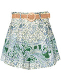 Zimmermann Ottie Tuck Linen Shorts