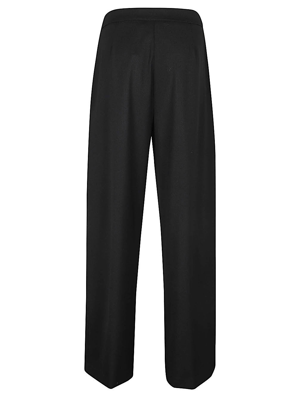 Erika Cavallini Semi-Couture Wool twill Amelia trousers
