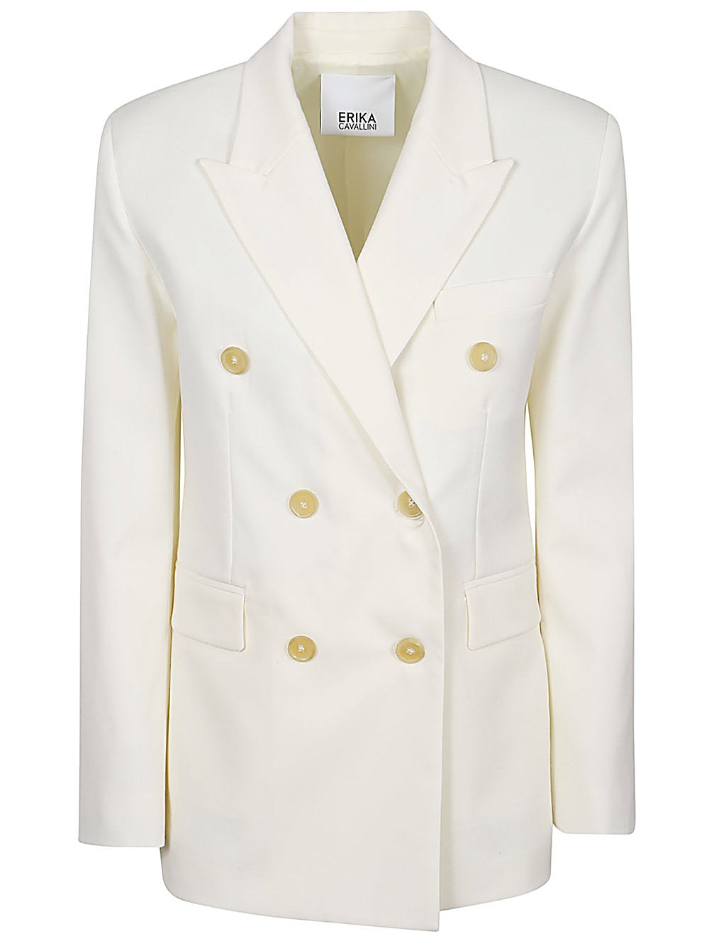 Erika Cavallini Semi-Couture Wool twill Alberta jacket