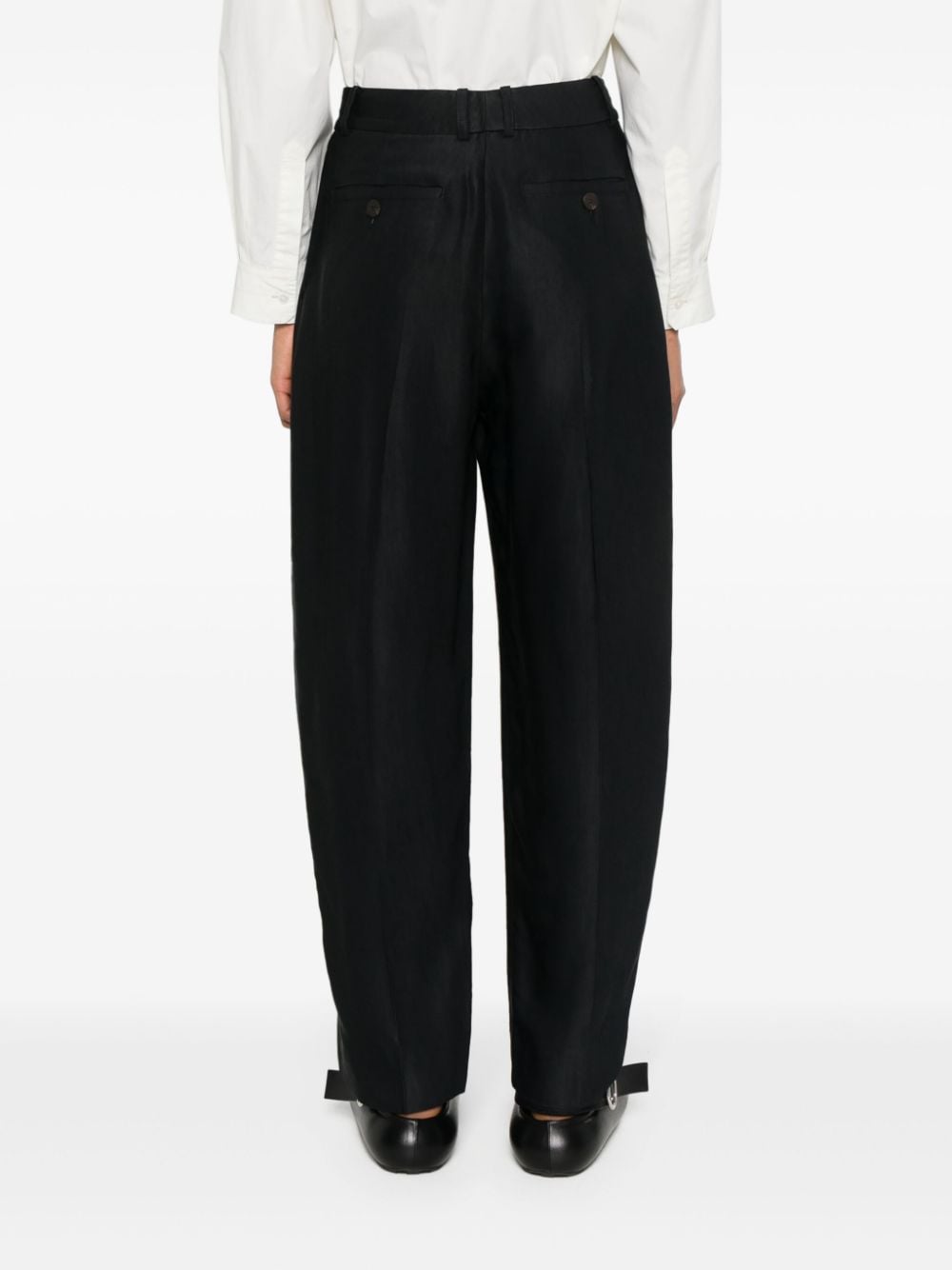 Studio Nicholson Pre Wool wide leg trousers
