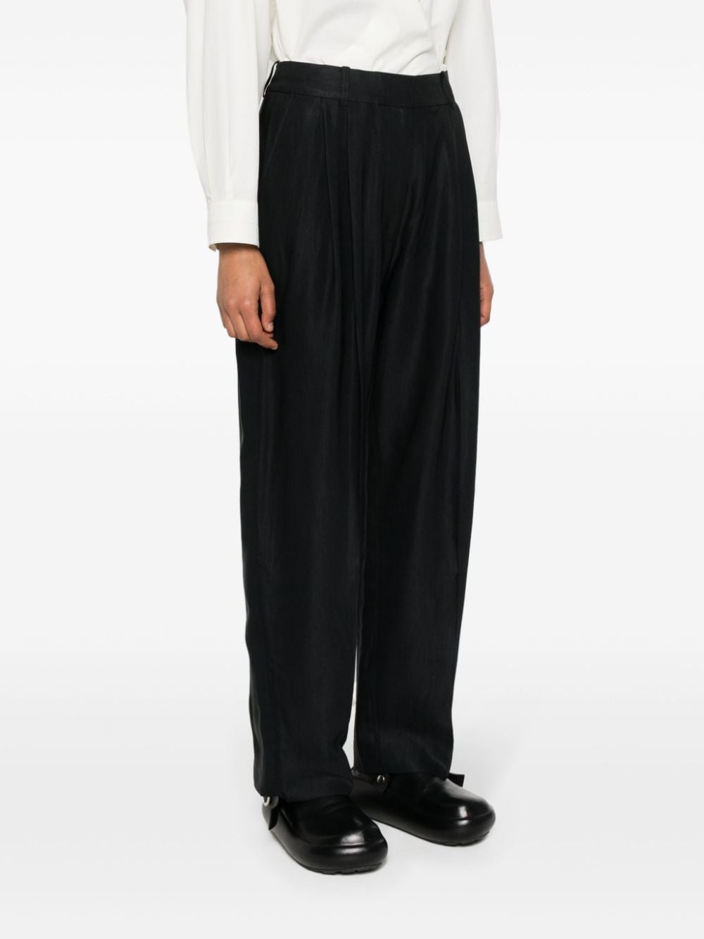 Studio Nicholson Pre Wool wide leg trousers