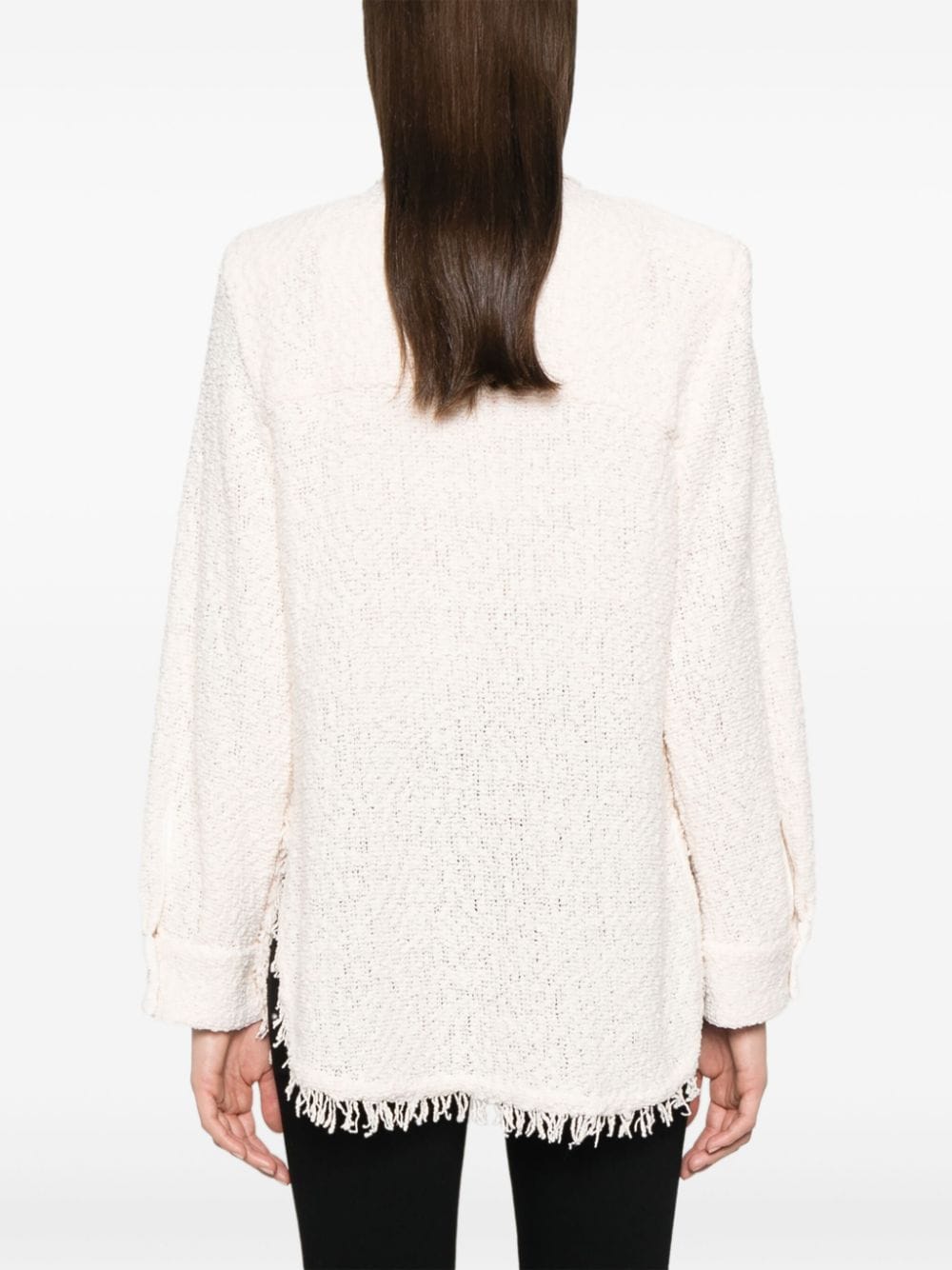Iro Solaria tweed shirt