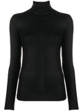 Majestic Lurex high-neck sweater