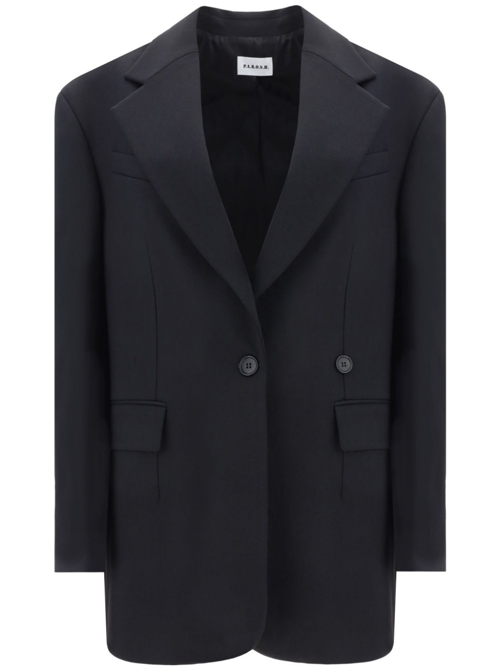 P.A.R.O.S.H. Wool single-breasted blazer jacket