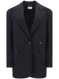 P.A.R.O.S.H. Wool single-breasted blazer jacket