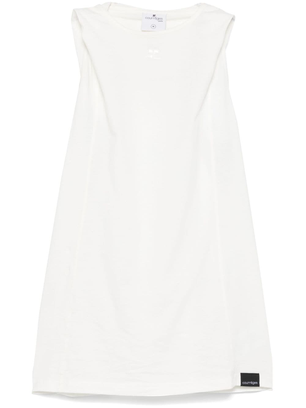 Courreges Hooded tank top