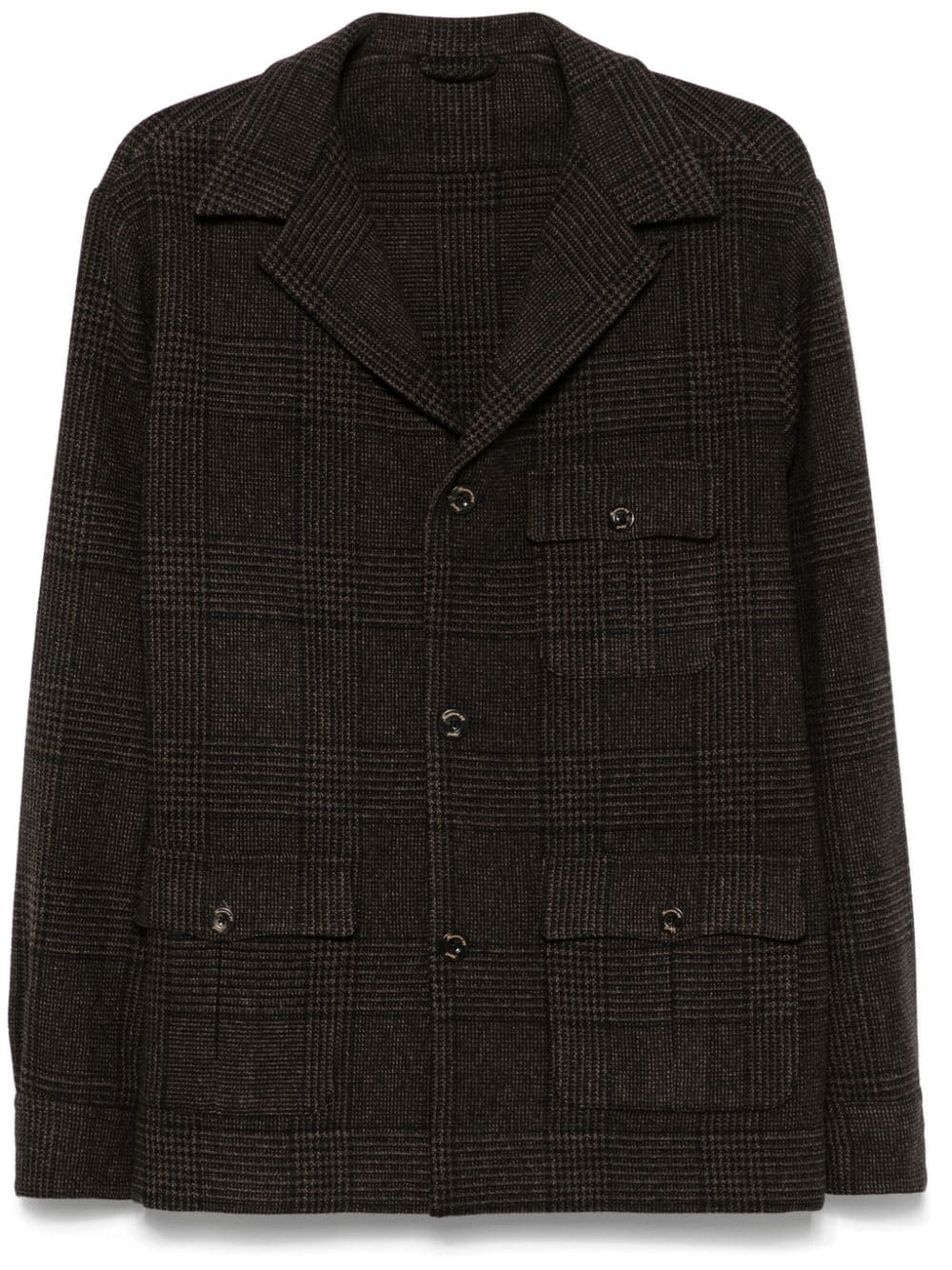 Finamore 1925 Napoli Wool single-breasted jacket
