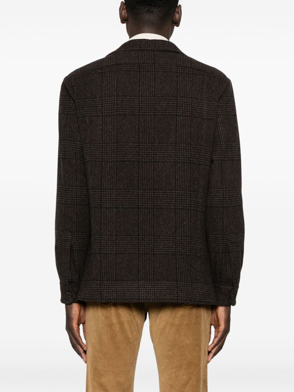 Finamore 1925 Napoli Wool single-breasted jacket
