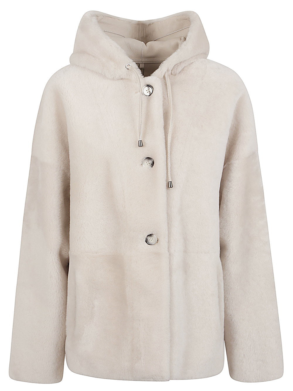 Enes Fur hooded jacket