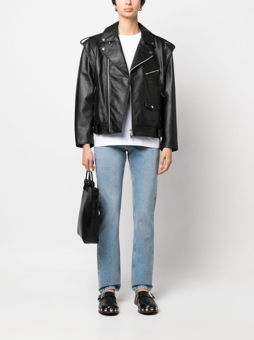 Armarium Leather biker jacket