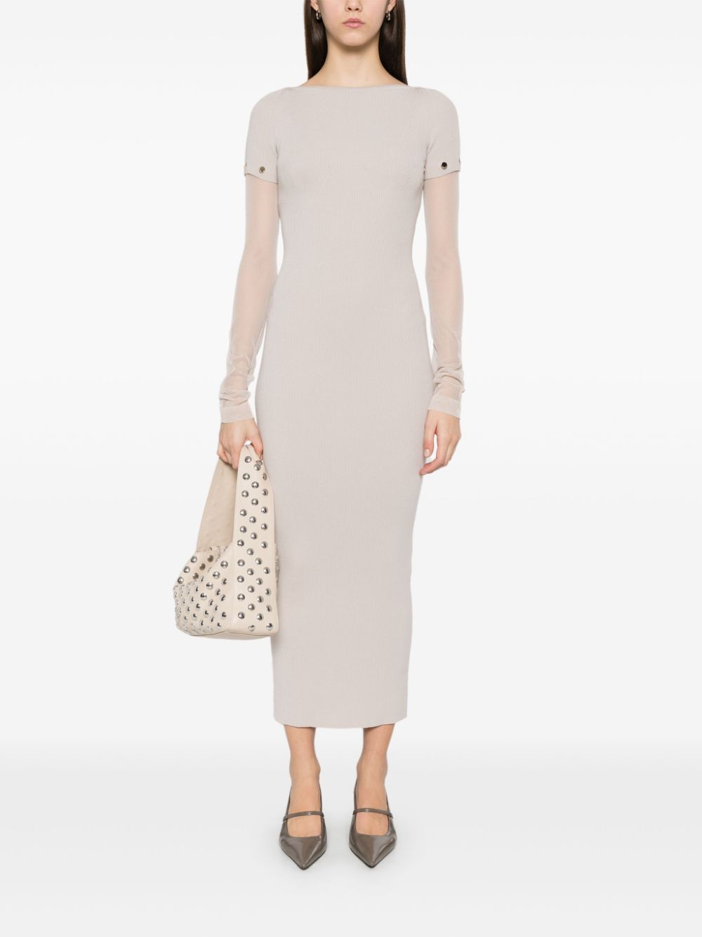 Sportmax Pre Knitted long dress