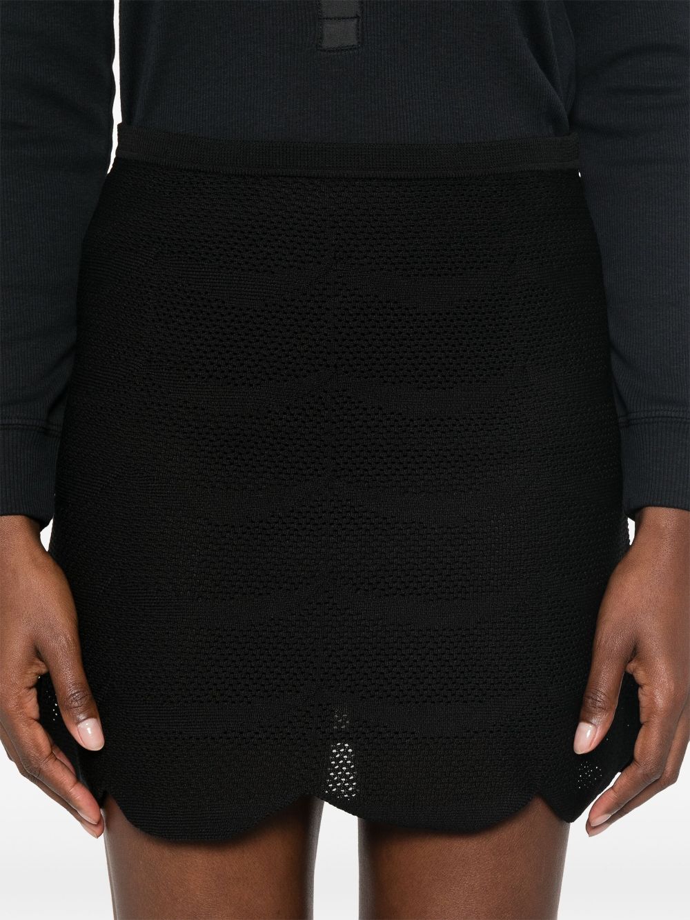 Tom Ford Silk and cotton mini skirt