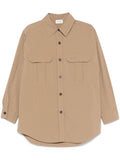 Parosh P.A.R.O.S.H. logo-embroidered shirt
