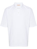 Marni logo-patch polo shirt