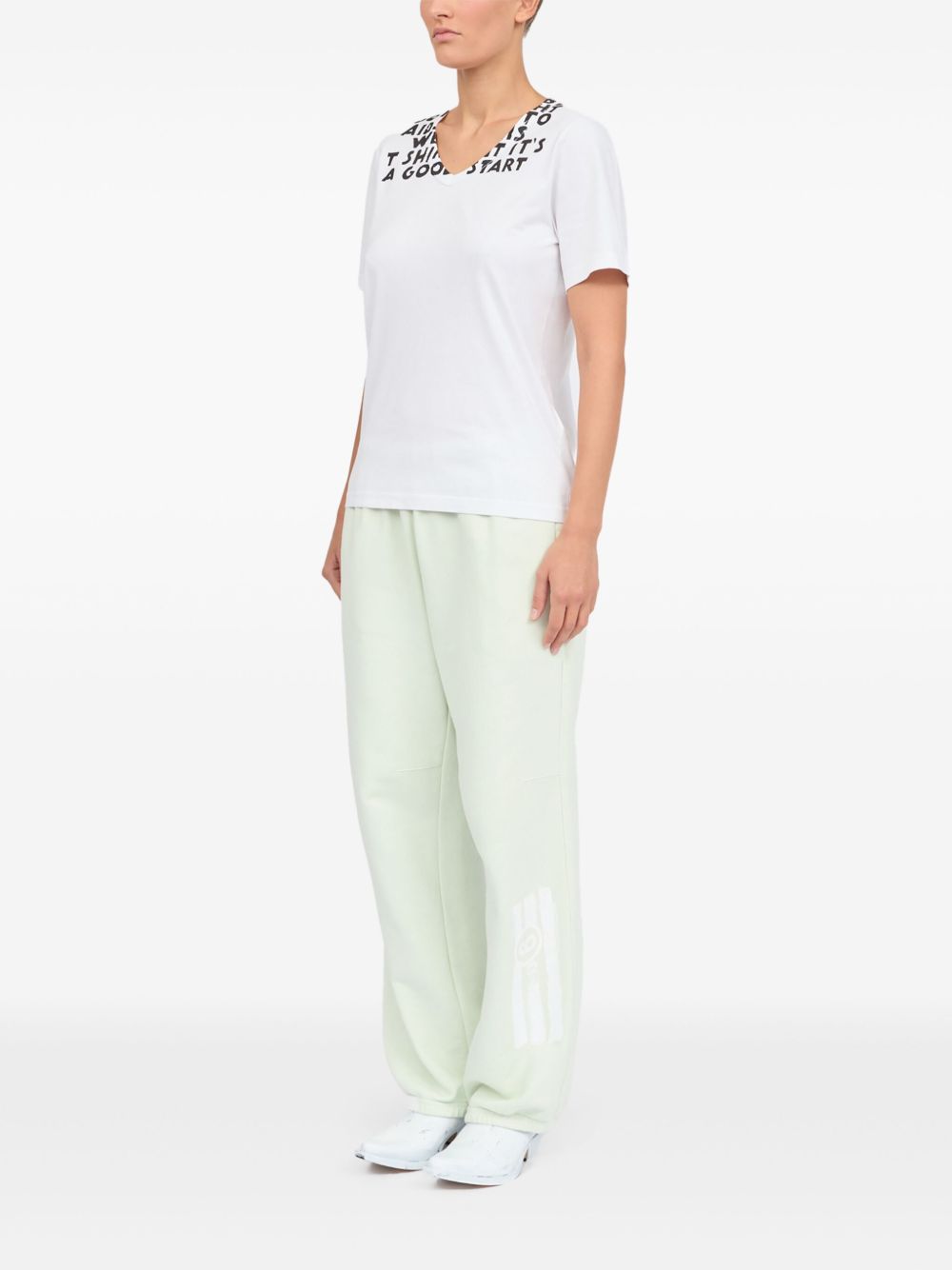 MM6 Maison Margiela Printed cotton t-shirt