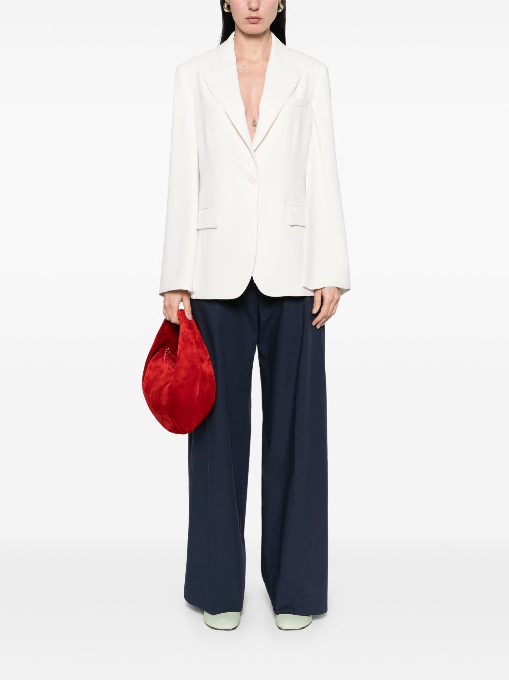 Parosh P.A.R.O.S.H. Simple Boutonnage Blazer