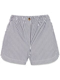 Sportmax Striped cotton shorts