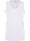 Comme Des Garcons Branded sleeveless t-shirt