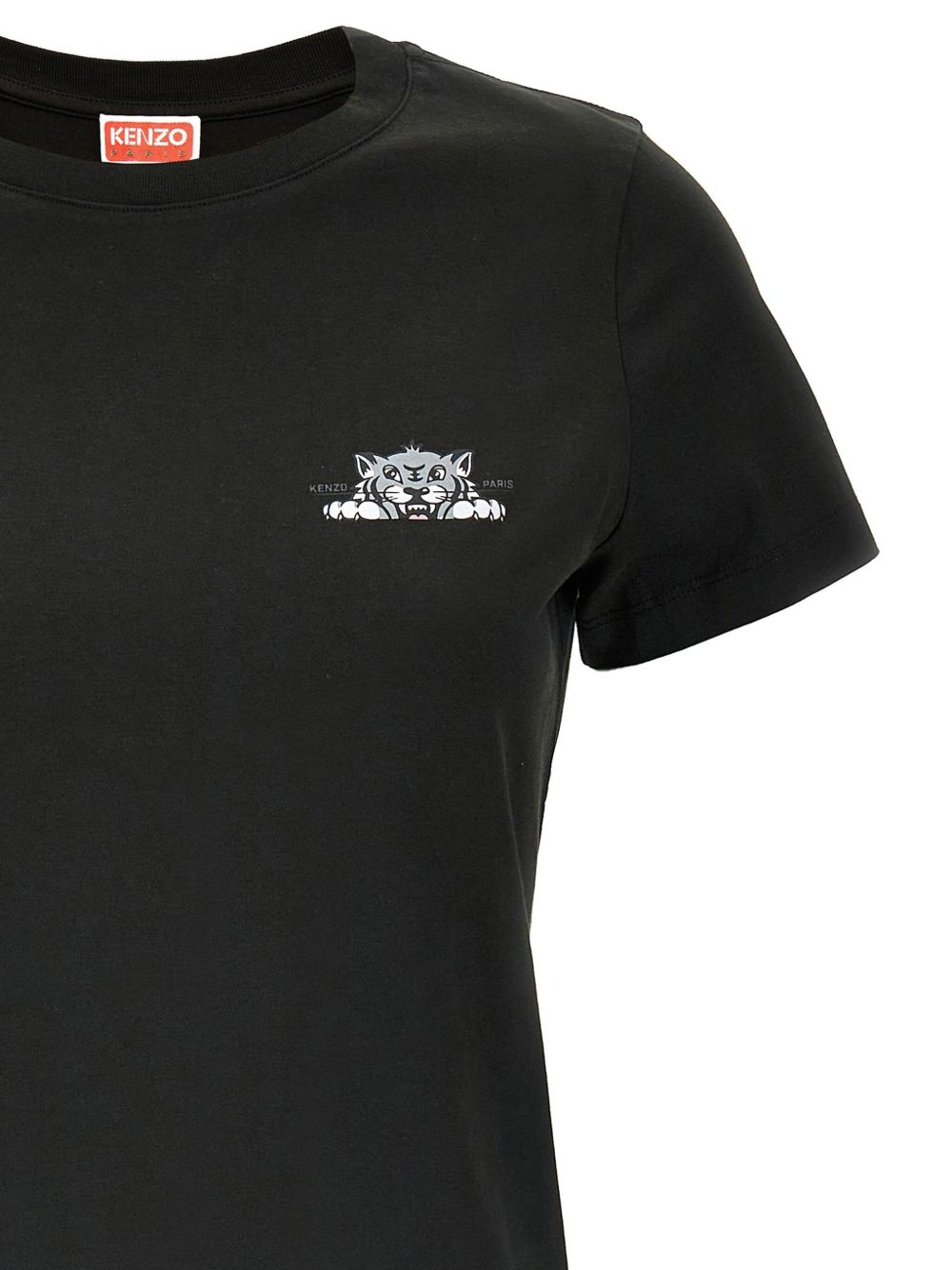 Kenzo Happy tiger cotton t-shirt