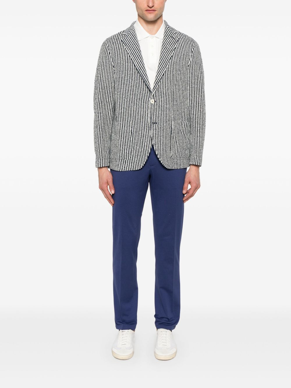 Circolo 1901 Striped cotton jacket