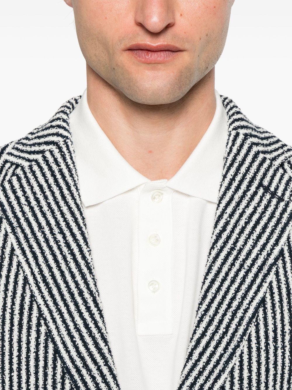 Circolo 1901 Striped cotton jacket