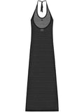 Courreges Cotton long tank dress