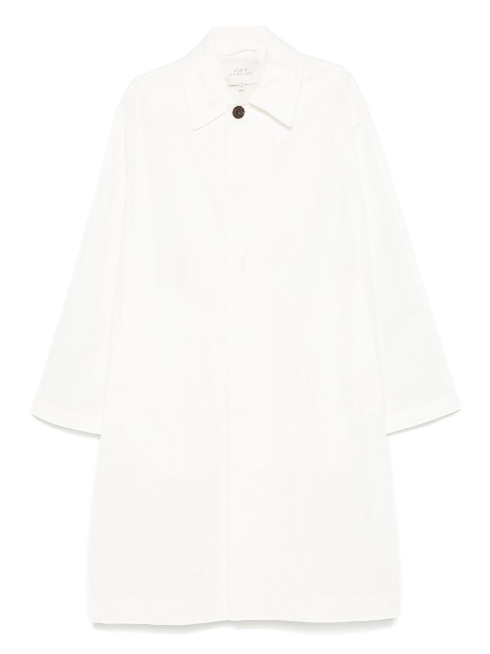 Studio Nicholson Nylon and cotton blend coat