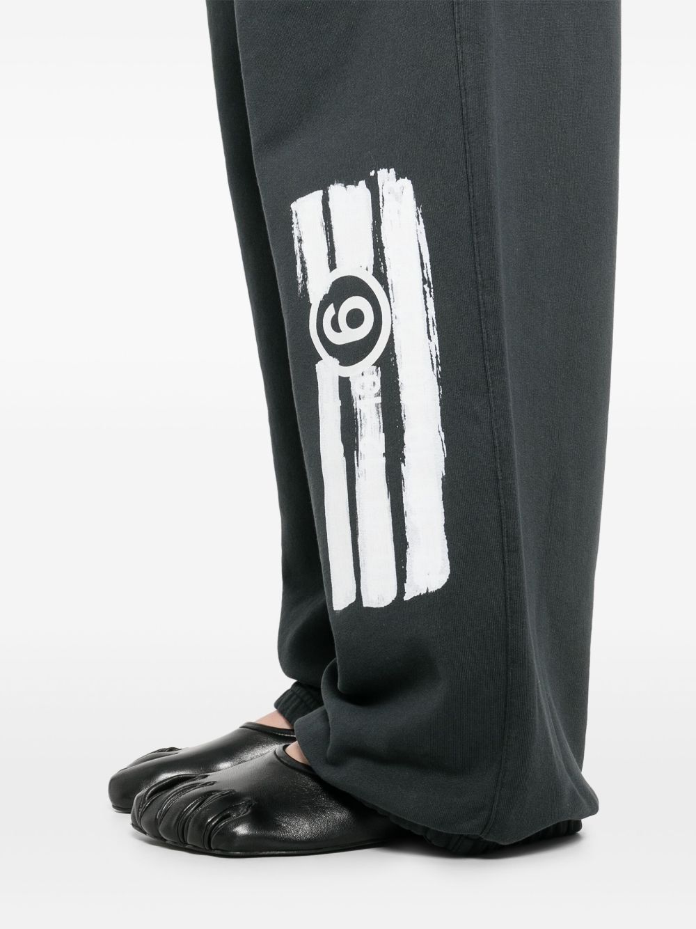 MM6 Maison Margiela Logo cotton sweatpants