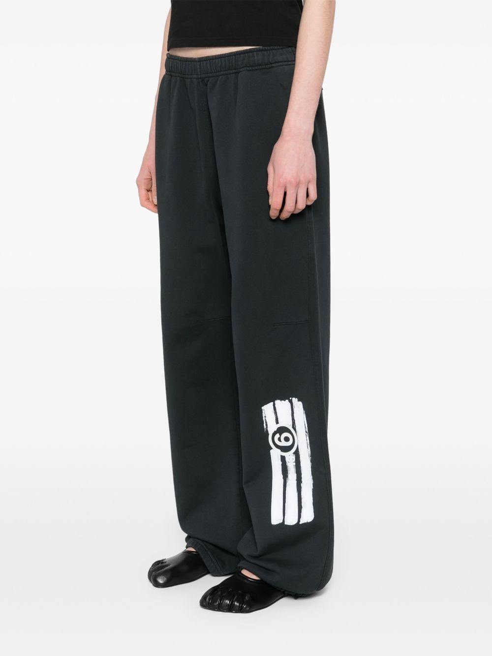 MM6 Maison Margiela Logo cotton sweatpants